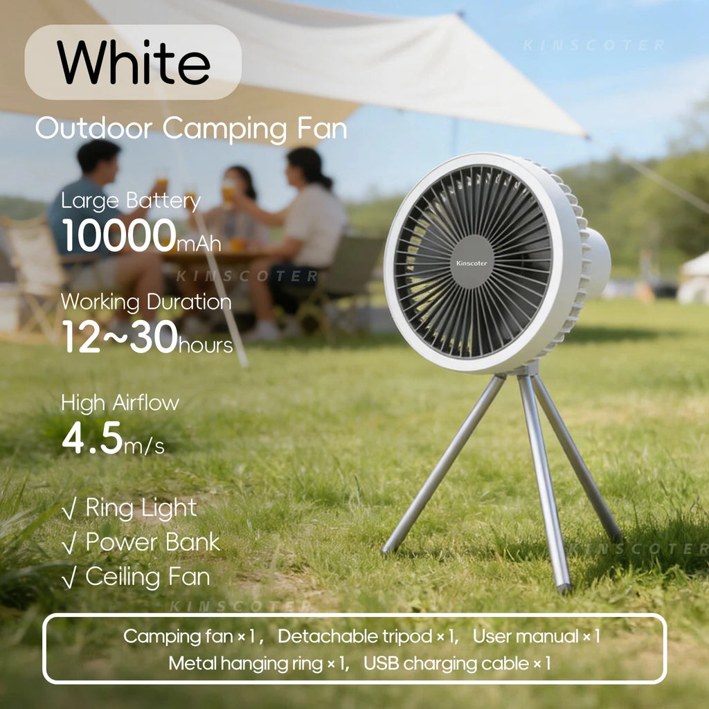 Rechargeable Camping Fan