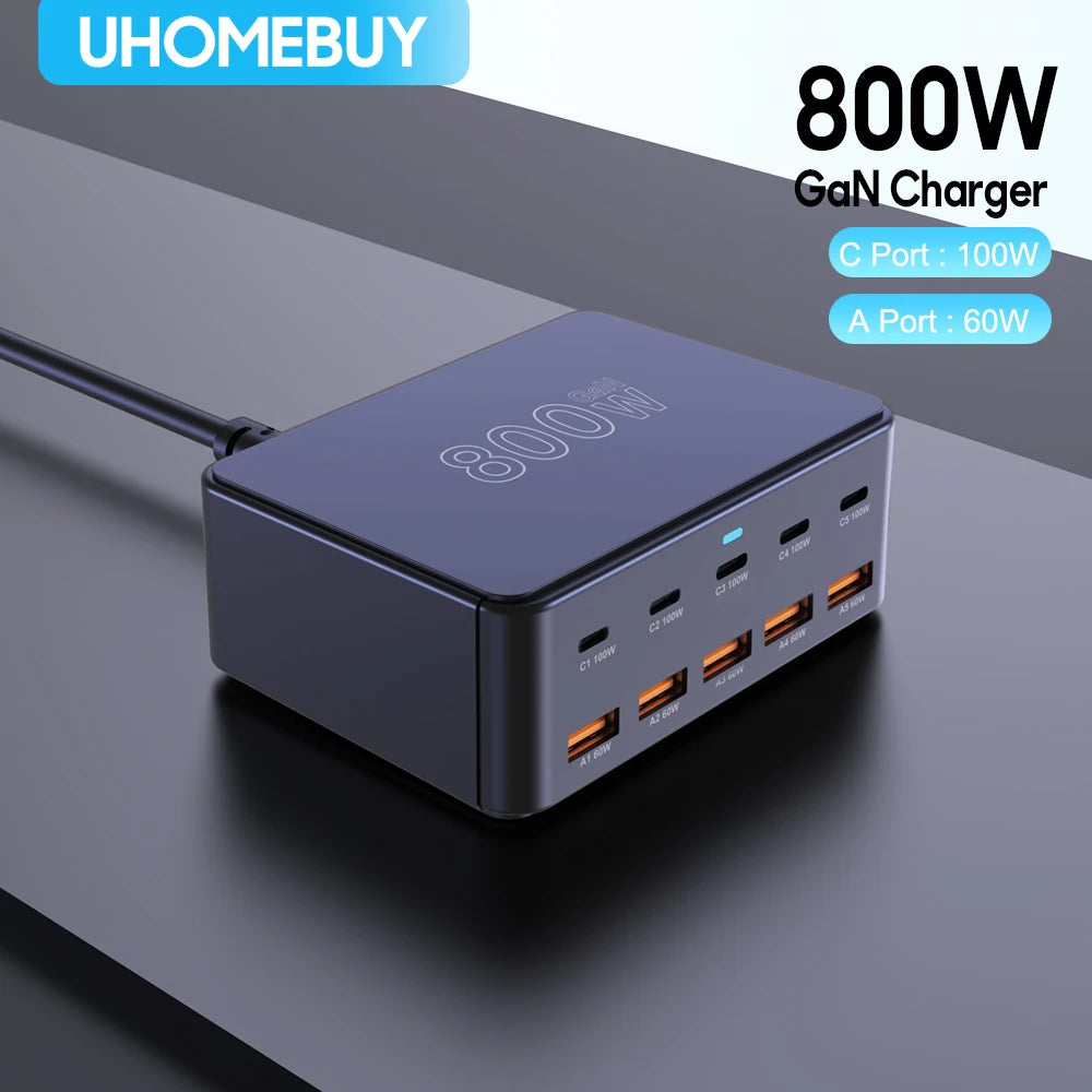 800W GaN Charging Station
