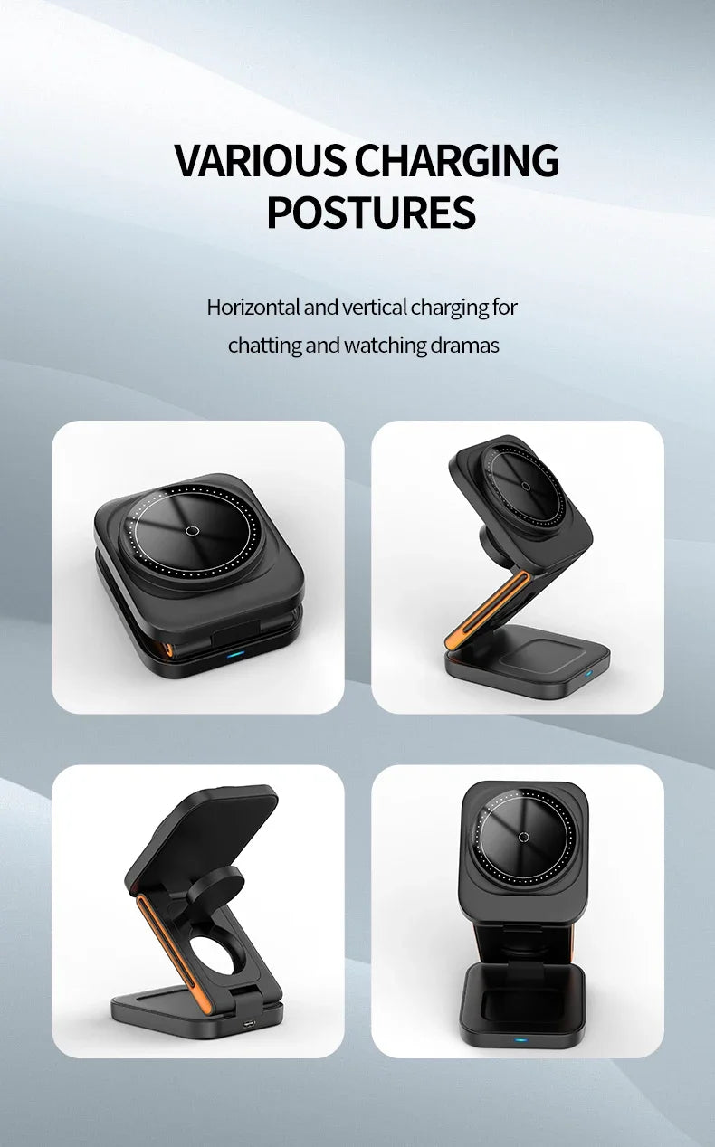 3 in 1 Foldable Charger