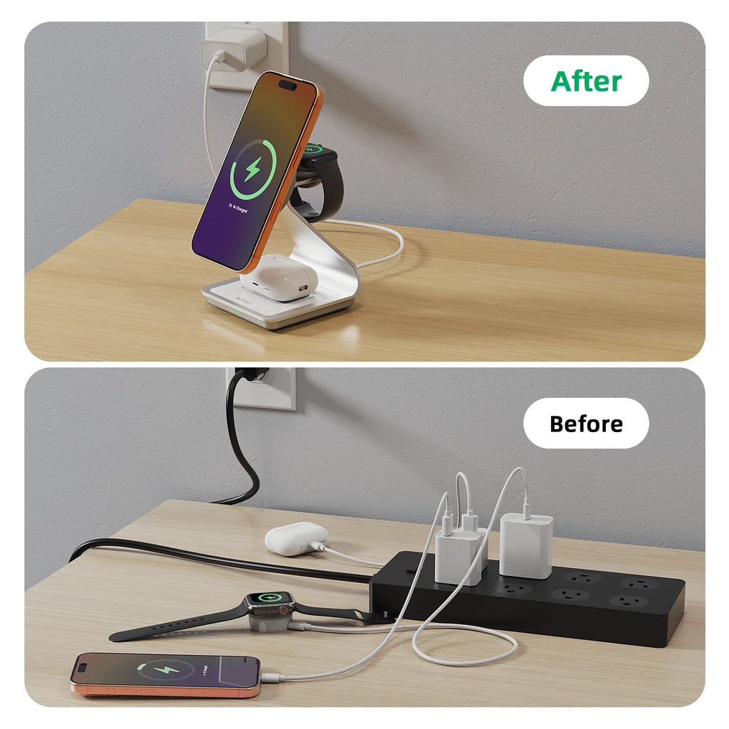 3 in 1 Wireless Charger