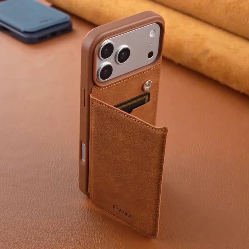 Luxury Leather Wallet Case