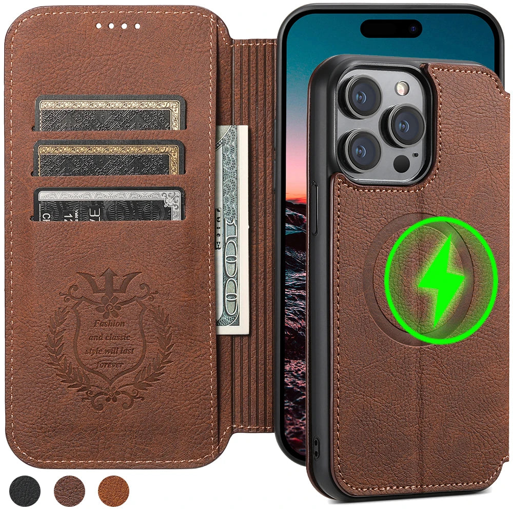 LeatherFlip Wallet