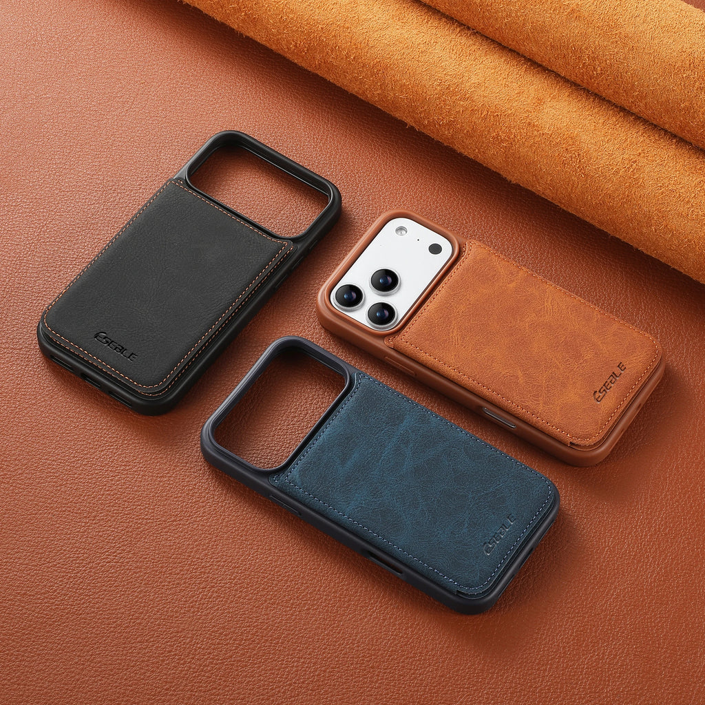 Luxury Leather Wallet Case
