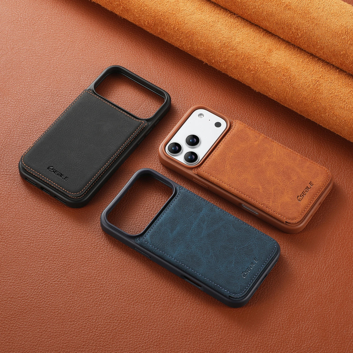 Luxury Leather Wallet Case