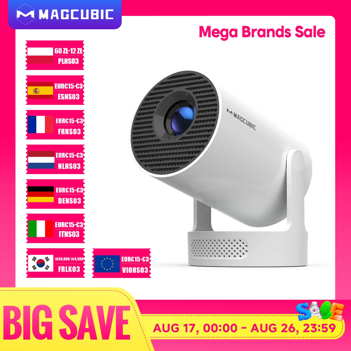 Magcubic Projector