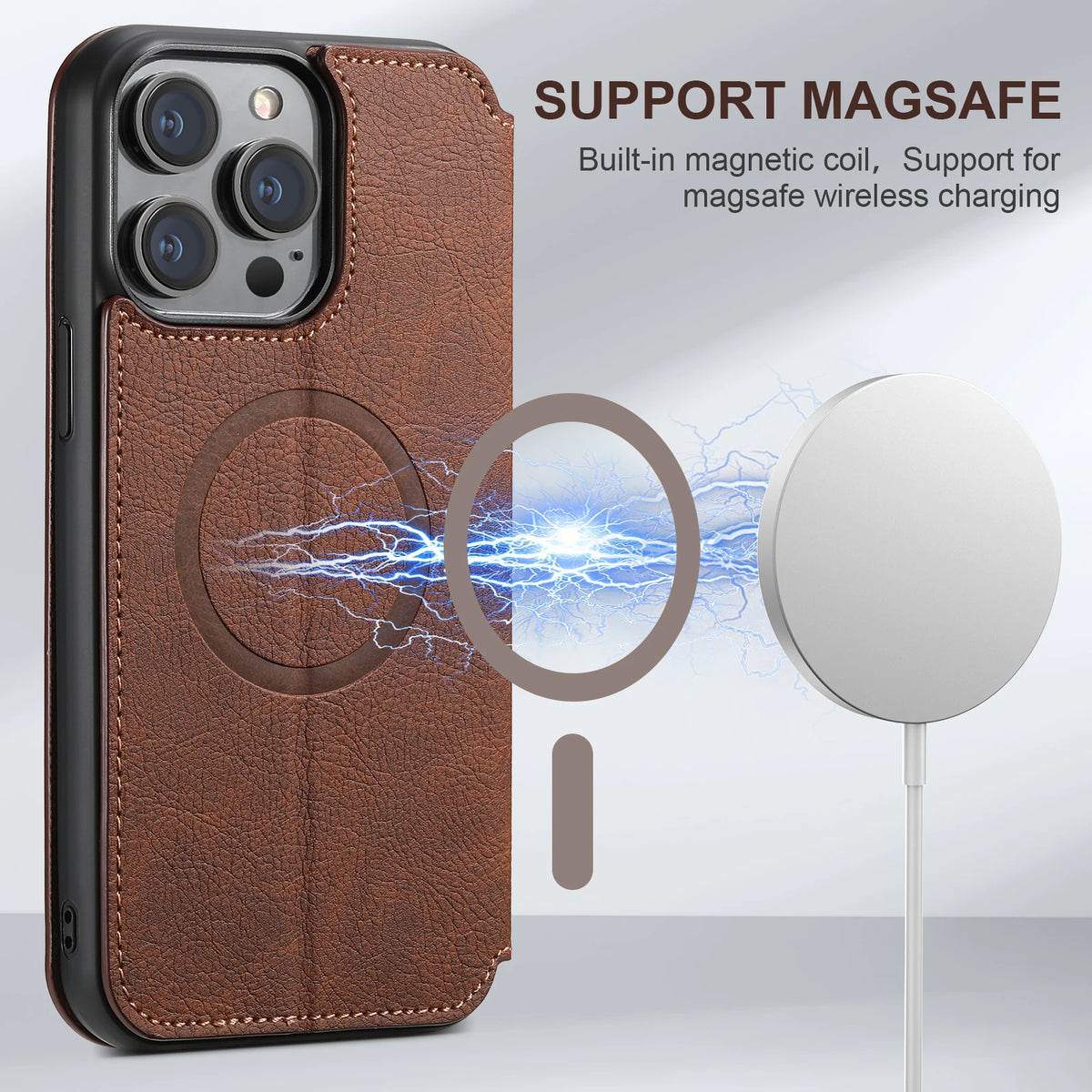 LeatherFlip Wallet