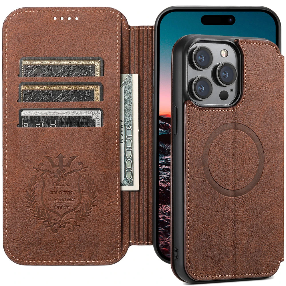 LeatherFlip Wallet