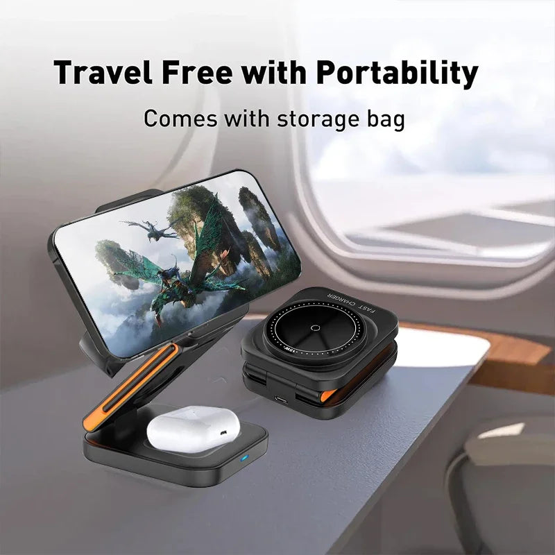 3 in 1 Foldable Charger