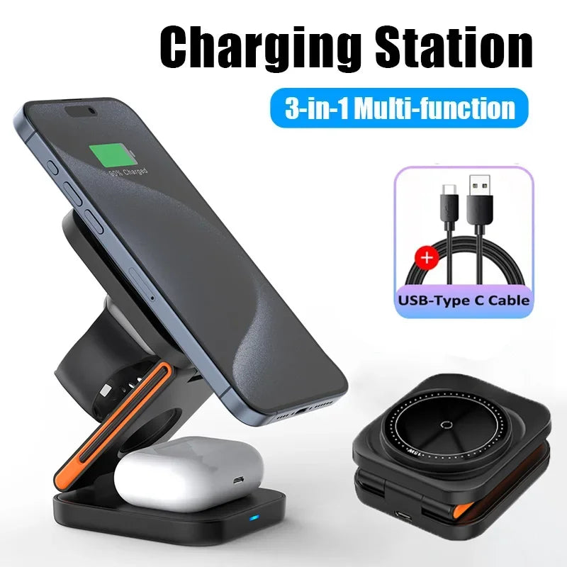 3 in 1 Foldable Charger